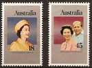 AUSTRALIA - 1977 Jubilee. Scott 659-60. MNH ** - Nuevos
