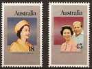 AUSTRALIA - 1977 Jubilee. Scott 659-60. MNH ** - Ungebraucht