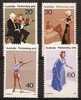 AUSTRALIA - 1977 Performing Arts. Scott 655-8. MNH ** - Ungebraucht