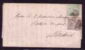 ESPAÑA - SPAIN - EDIFIL # 133 - 141 - 1874 ENTIRE COVER BARCELONA To MADRID - Storia Postale