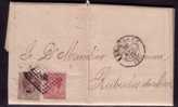 ESPAÑA - SPAIN - EDIFIL # 188 - 192 -  ENTIRE COVER BARCELONA To RUBIELOS DE MORA - Cont. FACTURA COMERCIAL - Lettres & Documents