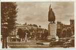 King Alfred's Statue, Winchester Auto's, Cars, Voitures Real Photograph, The Valentine - Winchester