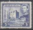 CYPRUS   Scott #  148A  VF USED - Zypern (...-1960)