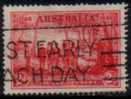 AUSTRALIA   Scott #  163  F-VF USED - Gebruikt