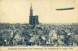Zeppelins Fernfahrt Beim Passieren Von Strassburg 67 - Dirigeables