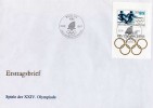 Olympiade Seoul 1988 DDR Block 94 Offizielle FDC 12€ SST Berlin Staffellauf Bf Sport Bloc Olympic Sheet Cover Of Germany - Zomer 1988: Seoel