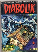 Diabolik (Astorina 1972) Anno XI°  N.16 - Diabolik