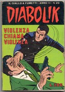 Diabolik (Astorina 1972) Anno XI°  N.23 - Diabolik