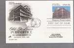 FDC Postal Card - Old Post Office St. Louis, Missouri - Historic Preseervation - Scott # UX97 - 1981-1990