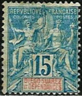 DIEGO-SUAREZ..1892..Michel # 30...used...MiCV - 9.50 Euro. - Oblitérés