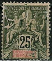 DIEGO-SUAREZ..1892..Michel # 32...used...MiCV - 11 Euro. - Used Stamps