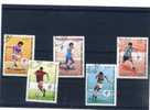 - POSTES LAO . ENSEMBLE DE TIMBRES SUR LE FOOTBALL . COUPE DU MONDE 90 . - 1990 – Italien