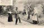 AUVERGNE Et TYPES D'AUVERGNE     63    . Danse Régionale .La Bourrée - Auvergne Types D'Auvergne