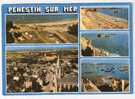 PENESTIN Sur Mer  (Morbihan)  : Multivues : Centre Ville, La Plage, La Cote Sauvage,le Port ; Années70 ; B/TB - Pénestin