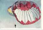 Cartolina Russa Paracadutismo Sportivo - Parachutting