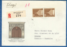 Schweiz; 1974 R-Brief St. Gallen Neudorf; Registered Cover; Charge; Mi. 862 - Brieven En Documenten