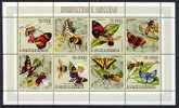 SAINT-THOMAS ET PRINCE 2006, ABEILLES Et PAPILLONS, 4 Valeurs Et 4 Vignettes, Neufs / Mint. R1419 - Abejas