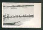 Laos - Pirogue De Course ( Indochine Animée Bateau Dos Précurseur Mottet & Cie éd. Saïgon Coll. Sylvia) - Laos