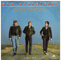 * 7" *  NEW ADVENTURES - DON'T WANT YOU (Holland 1982 Ex-!!!) - Rock