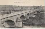 Decize And Bridge Over Loire River On Old Postcard, 'Pont Sur La Loire' - Decize