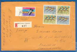 Schweiz; 1971 R-Brief St. Gallen Annahme; Registered Cover; Charge; Mi. 940/1 Und 945 - Covers & Documents