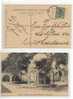 261) 1915 RODI EGEO Leoni 5c Sovrastampato Cart To Italy - Egeo (Rodi)