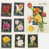 Hungary-1982 Roses Set & MS  MNH - Unused Stamps