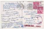 Carte, Postcard  Des U S A Du 30 Mai 1965 Pour La France , Avec Taxe , Postage Due - Brieven En Documenten