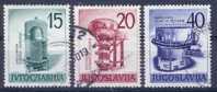 YU 1960-927-9 1°YU EXIBITION, YUGOSLAVIA, 3v, Used - Usati