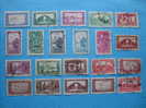 ALGERIE. PAYSAGES.  Lot De 21 Timbres. - Other & Unclassified