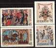 SUEDE / SWEDEN / ZWEDEN - 1973 - **  / YT 807-810 - Unused Stamps