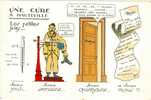 ILLUSTRATION "UNE CURE A HAUTEVILLE" SIGNE A.F.   - Jt45 - Hauteville-Lompnes