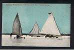 Early Postcard - Canada Winter Sports - Iceboating On The Bay Toronto Ontario - Ref 302 - Toronto