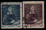 CZECHOSLOVAKIA   Scott #  509-10  VF USED - Used Stamps