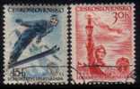 CZECHOSLOVAKIA   Scott #  681-2  VF USED - Usados