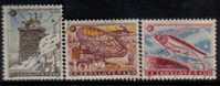 CZECHOSLOVAKIA   Scott #  836-8  VF USED - Usados