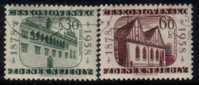 CZECHOSLOVAKIA   Scott #  844-5  VF USED - Usados