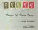 F294  LETTRE POUR LA BELGIQUE - Storia Postale