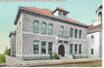 Thurston County Court House And City Hall, Olympia, WA Ca 1910 Man In Front, Woman In Window MINT - Otros & Sin Clasificación