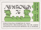 VIGNETTE EXPO PHILATELIQUE DE LA JEUNESSE - ROUEN 1976 - Briefmarkenmessen