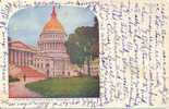 Front Of The National Capitol, Washington DC 1910 Hamption IO Postmark - Washington DC