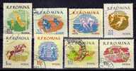 Rumania Num 1643-50 Serie Completa - Usati