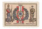 VIGNETTE 1885 - EAST YORKSHIRE REGIMENT - Militärmarken