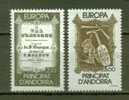 EUROPA ANDORRE N° 339 & 340 ** - 1985