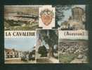 CPSM  - La Cavalerie (Aveyron) (Multivues Dont Blason Vue Aérienne COMBIER CIM Chanson Concours Banania Au Dos ) - La Cavalerie