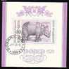 BULGARIA / BULGARIE - 1979 - 400ans De La Mort D´Albrecht Durer - Rhinoceros - Bl Obl. - Rhinozerosse