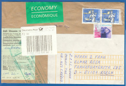 Schweiz; 2001; Briefstück Mit Zollstempel; Mi. 1510 Und Tourism 2001 - Storia Postale