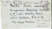 Ung262/ - UNGARN -  Taxe Percue 80.000 15.7.46 Nach Marlheim - Cartas & Documentos