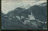 38 ALLEMONT L'église Et Le Massif Des Rousses - Allemont