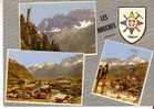 LES HOUCHES - 3 Vues Et Blason  -   N° C 74 143 00 0 0003 - Les Houches